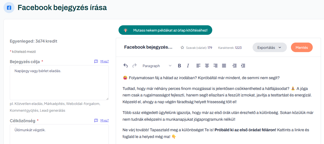 AI tartalomgenerálás illusztráció